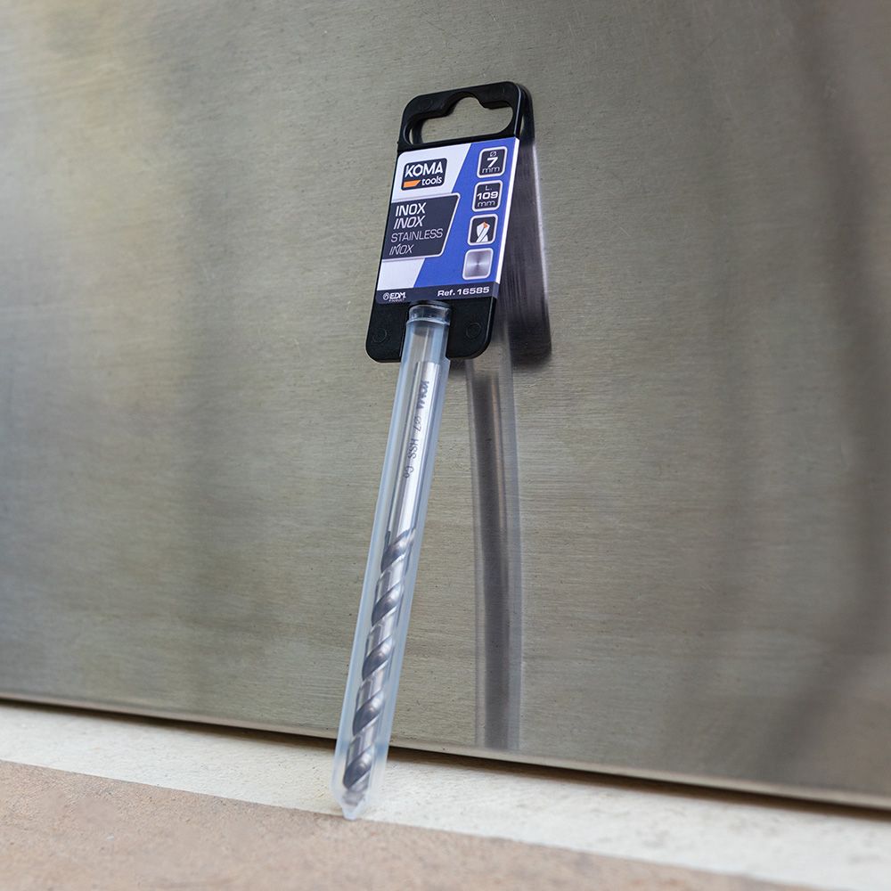 BROCA CILÍNDRICA CORTA HSSE DIN-338N INOX, Ø10,00 mm gallery 2