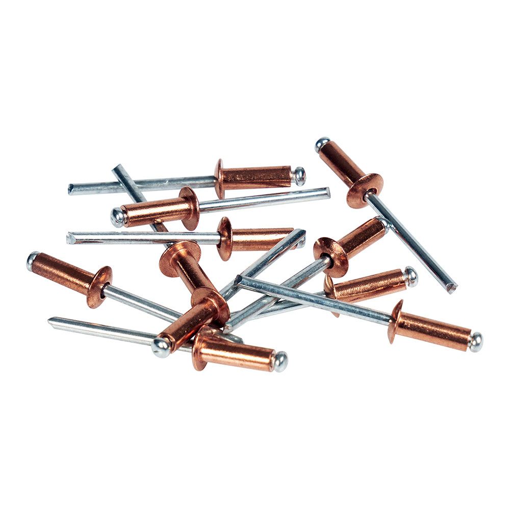 BLISTER 50 REMACHES Ø4.8x12mm. ALU+BROCA COBREADO 5001467 RAPID gallery 0