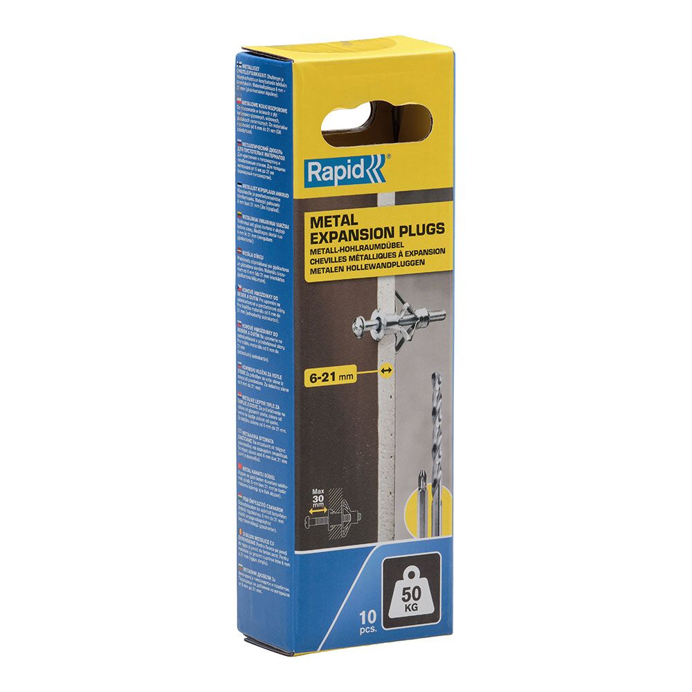 TACO DE EXPANSIÓN METÁLICO Ø13X52 TORNILLO M6X63 (BOLSA 10 unid) gallery 1