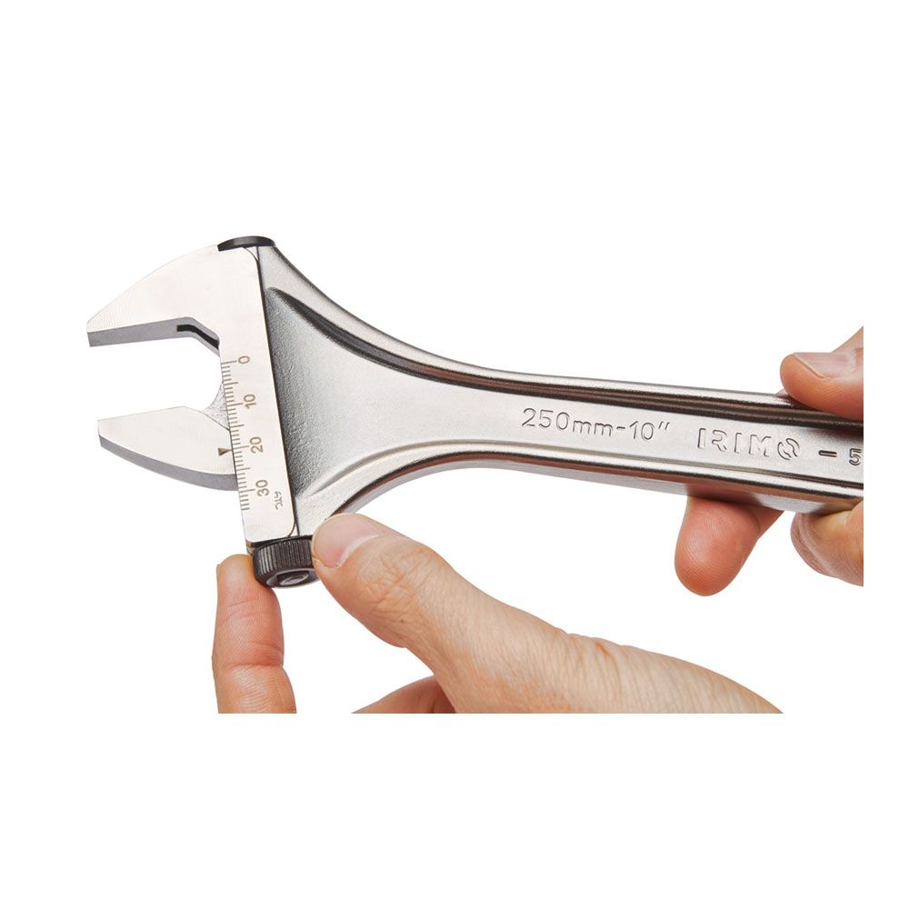 LLAVE AJUSTABLE DE MOLETA LATERAL CROMADA, 150 mm gallery 0