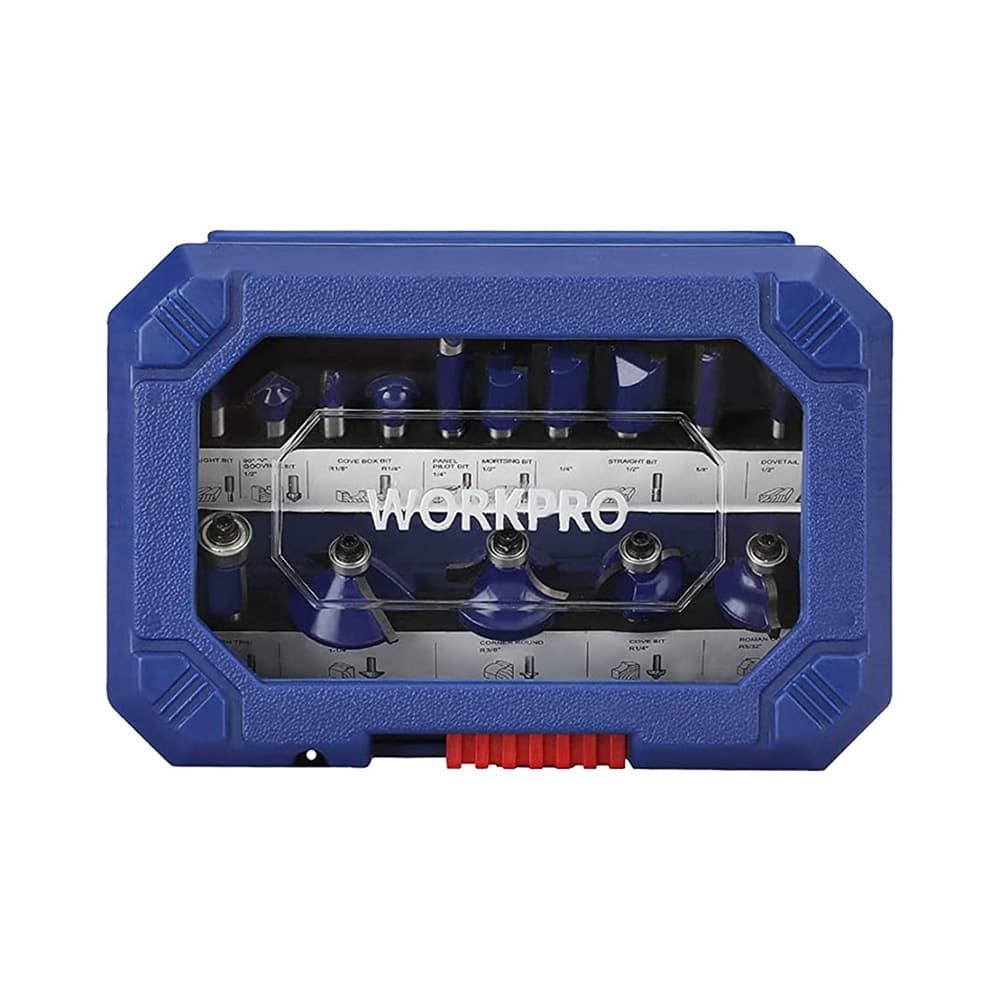 FRESA PARA MADERA 6,35 mm, JUEGO 15 PIEZAS gallery 0