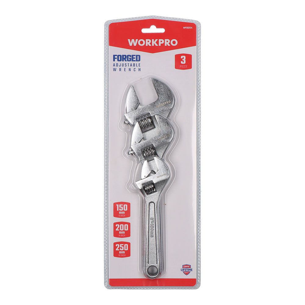 LLAVE AJUSTABLE 150, 200 ,250 mm. JUEGO 3 unidades gallery 3