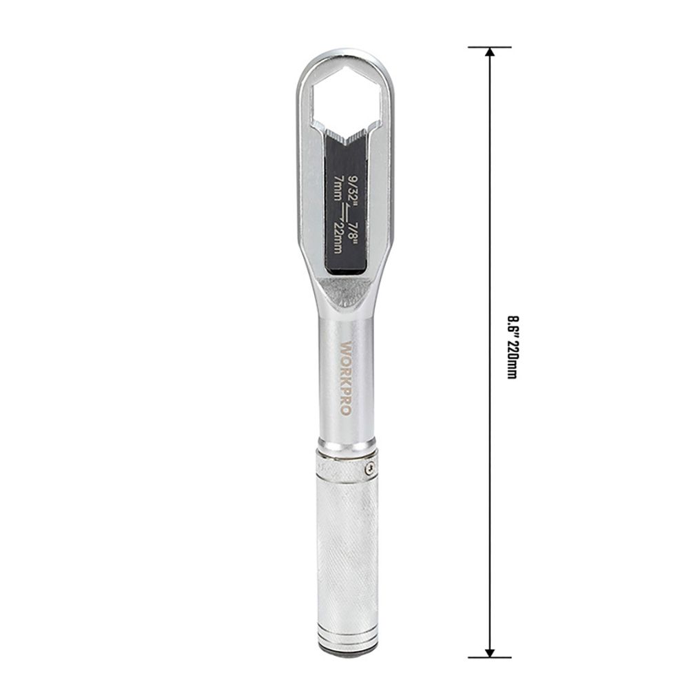 LLAVE AJUSTABLE UNIVERSAL, MÉTRICA Y SAE - 7 - 22 mm gallery 1