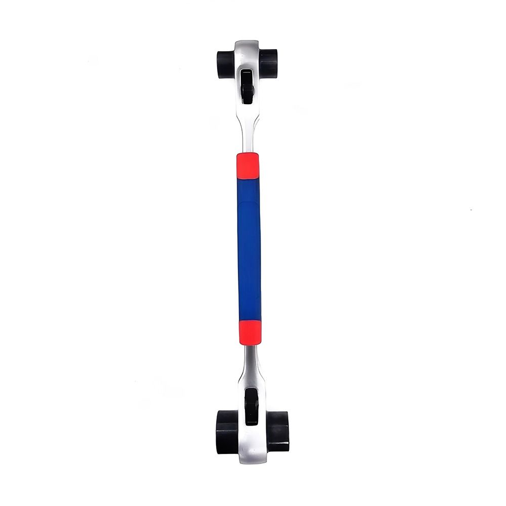 LLAVE DE CARRACA VASO MÚLTIPLE 8 EN 1 - 8 - 10 - 12 - 13 - 14 - 17 - 19 - 21 mm gallery 0