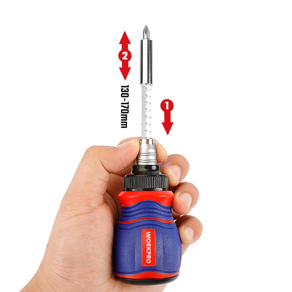 DESTORNILLADOR DE CARRACA, JUEGO DE 11 PIEZAS gallery 0