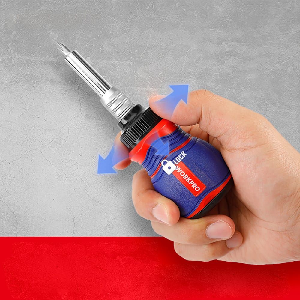 DESTORNILLADOR DE CARRACA, JUEGO DE 11 PIEZAS gallery 1