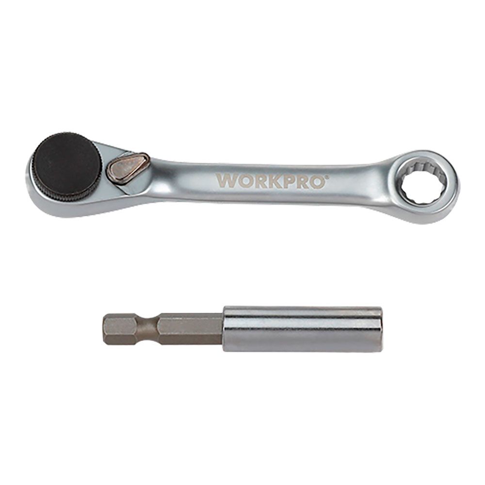 LLAVE DE CARRACA MINI Y PUNTAS ¼ pulg, JUEGO 32 PIEZAS gallery 1