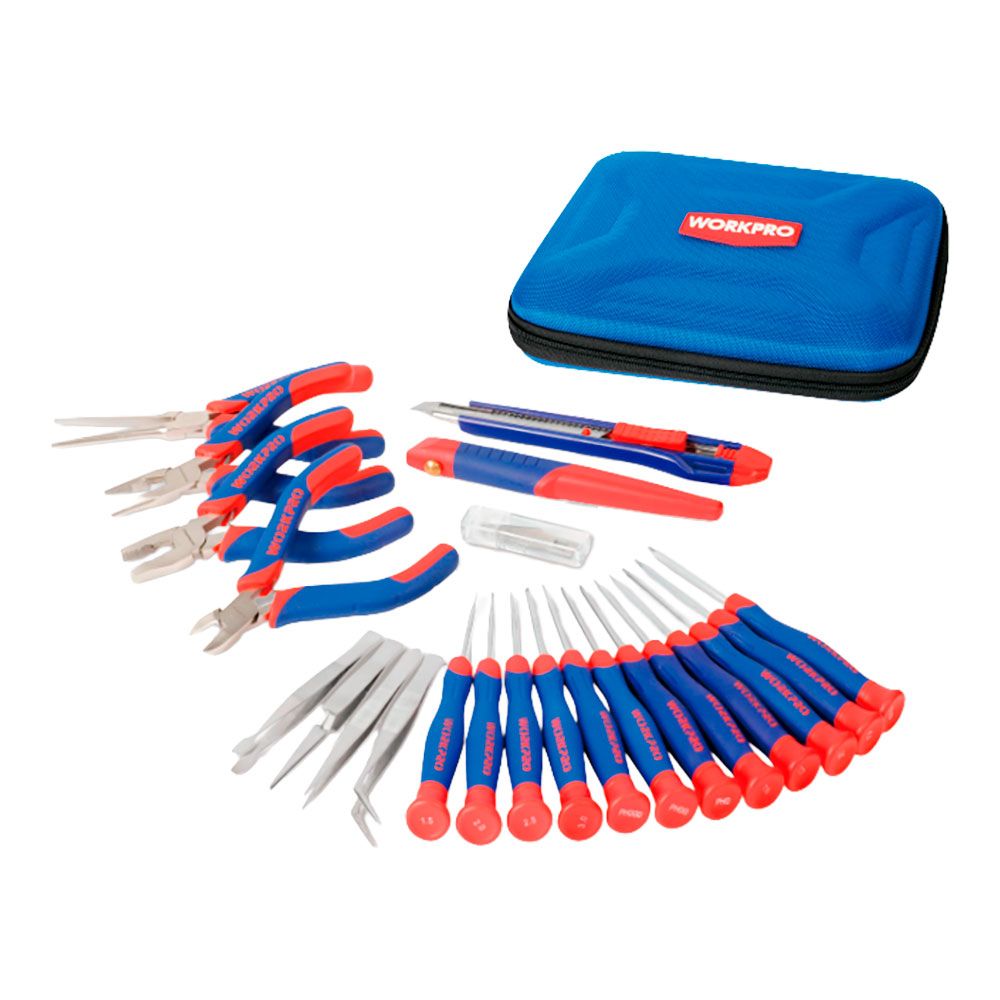 HERRAMIENTAS DE PRECISIÓN, JUEGO 27 PIEZAS