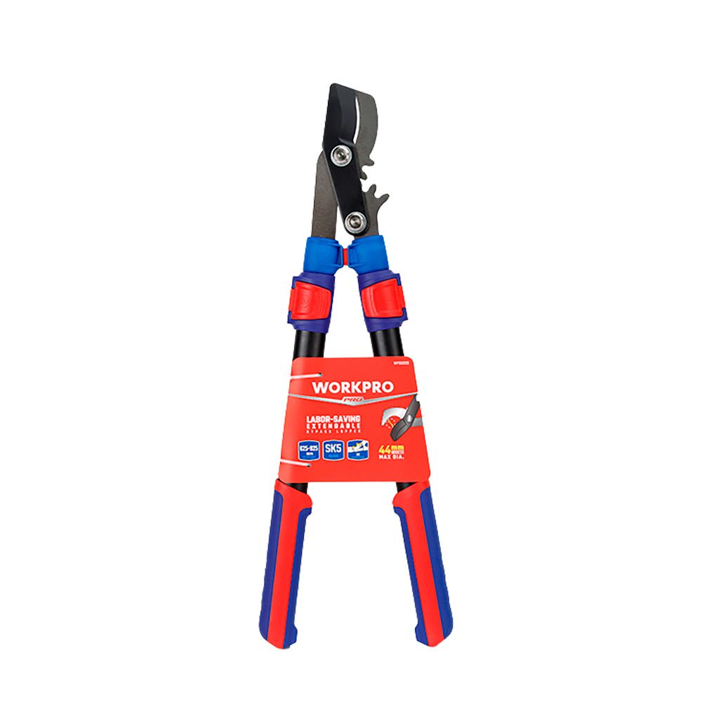 TIJERAS PODA DOS MANOS BYPASS, EXTENSIBLE, AHORRO ESFUERZO, CAPACIDAD MÁXIMA CORTE Ø44 mm, 62,5-92,5 cm gallery 0