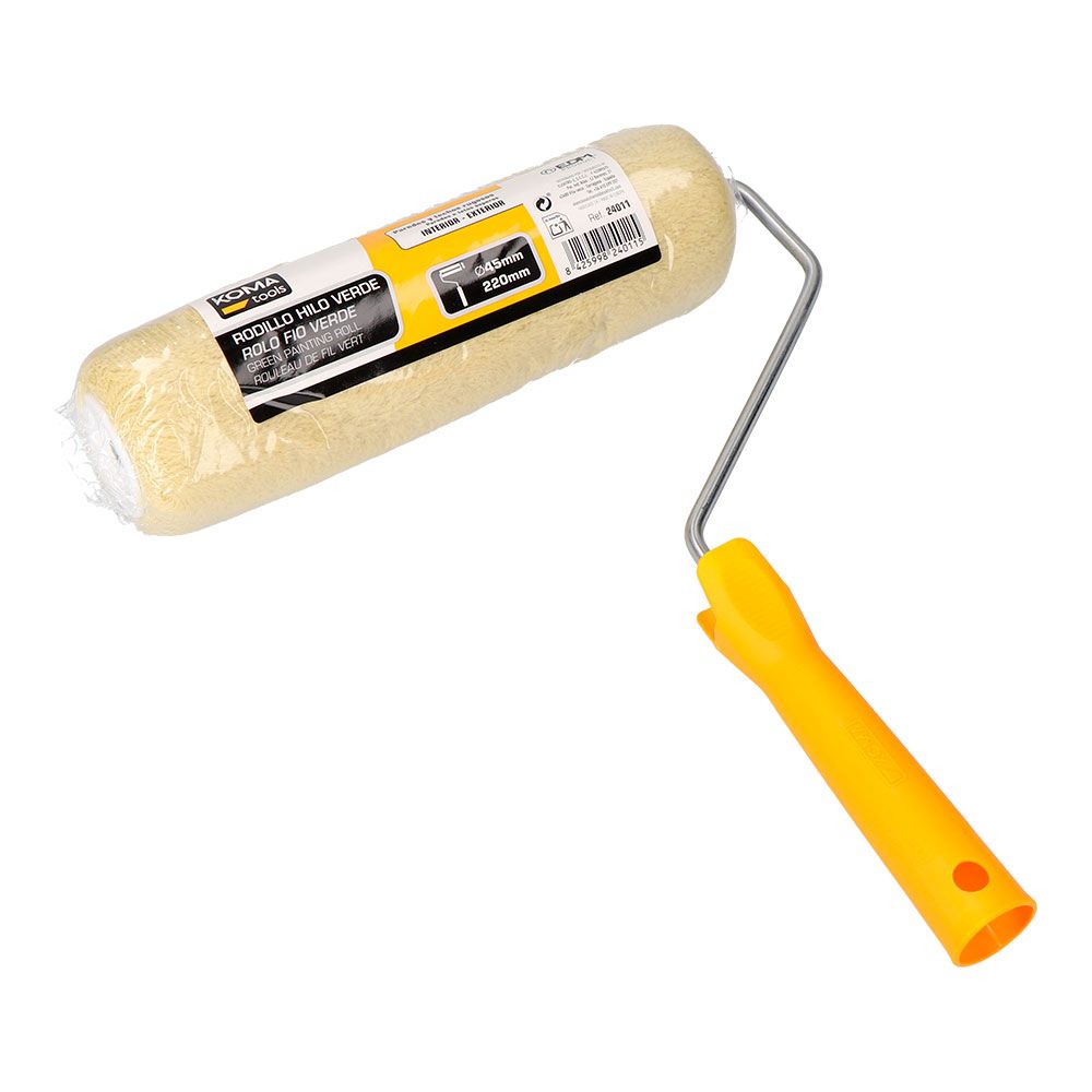 RODILLO HILO VERDE PARA PAREDES Y TECHOS RUGOSOS, Ø45 x 220 mm gallery 0