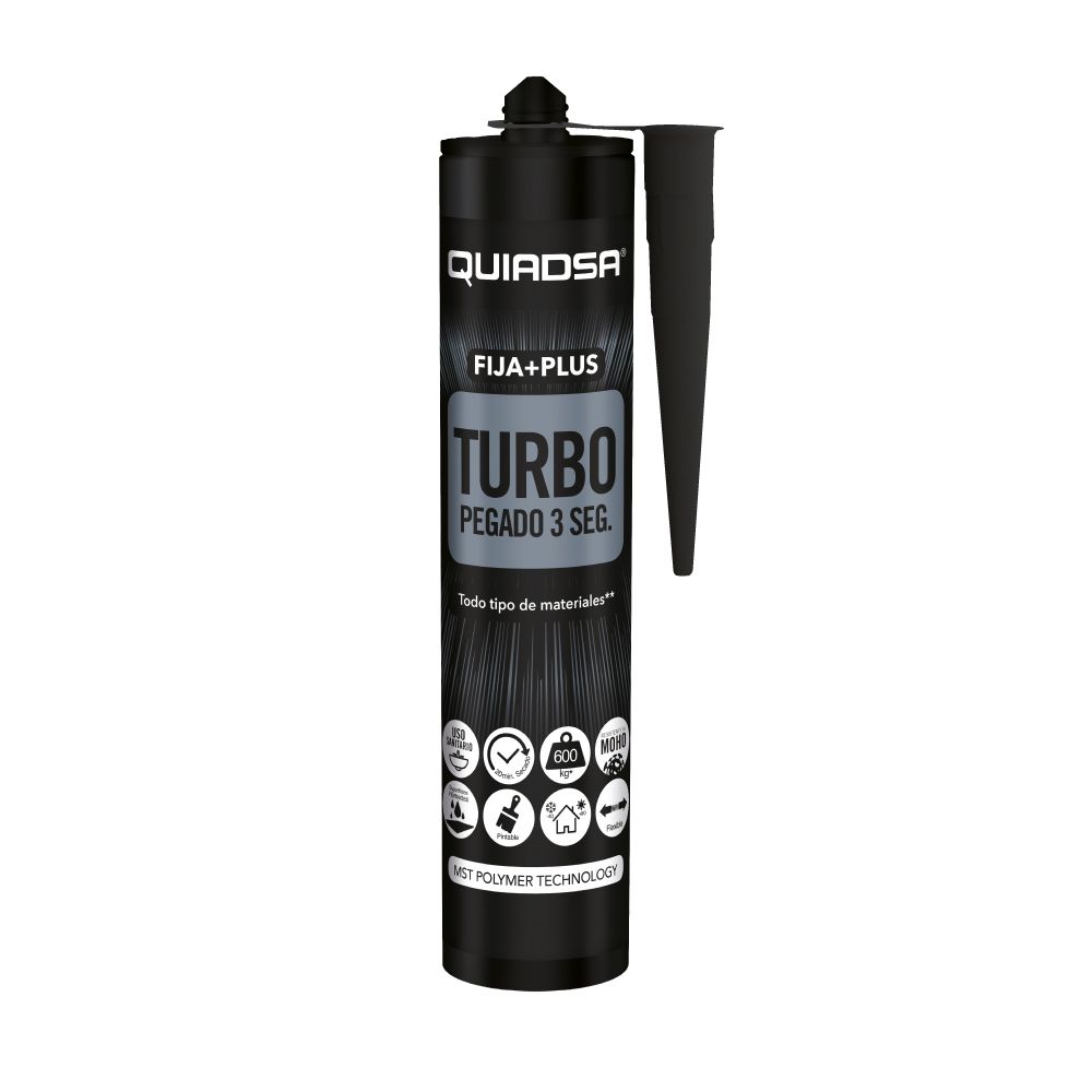 FIJA + PLUS TURBO 290 ml NEGRO