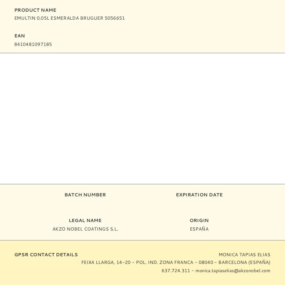 COLORANTE LÍQUIDO SUPERCONCENTRADO EMULTIN 50 ml ESMERALDA gallery 0