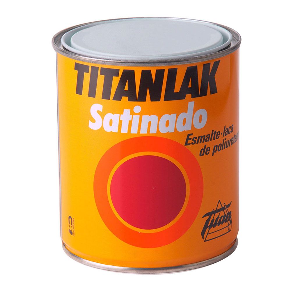 ESMALTE LACA POLIURETANO TITANLAK BLANCO SATINADO 750 ml