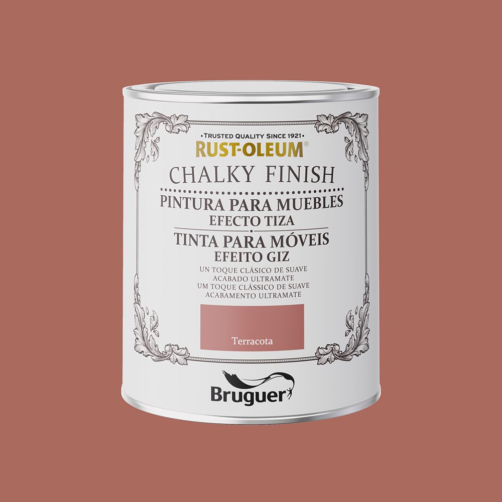 RUST-OLEUM CHALKY FINISH MUEBLES TERRACOTA 750 ml