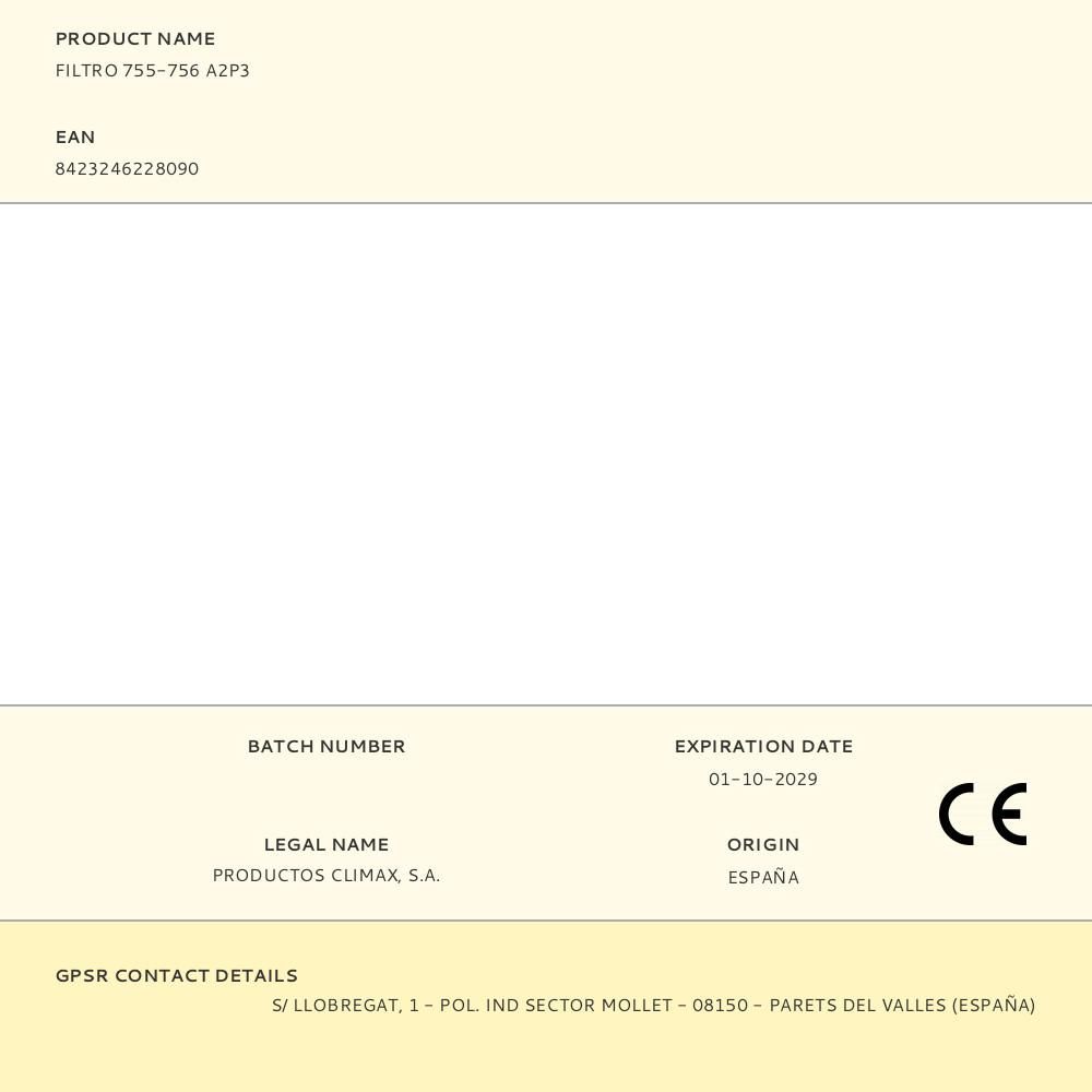 FILTRO 755-756 A2P3 gallery 0