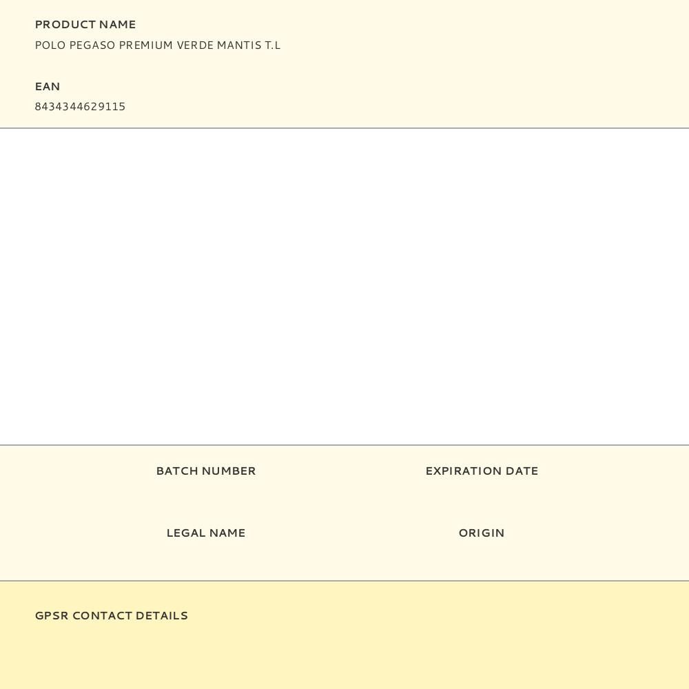 POLO PEGASO PREMIUM VERDE MANTIS T.L gallery 0