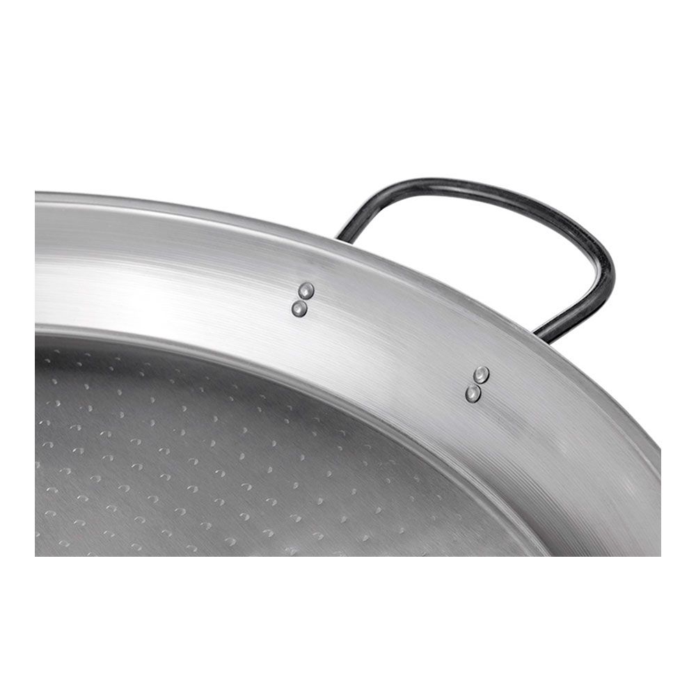 PAELLERA TRADICIONAL DE ACERO PULIDO Ø60 cm (20 PERSONAS) gallery 0