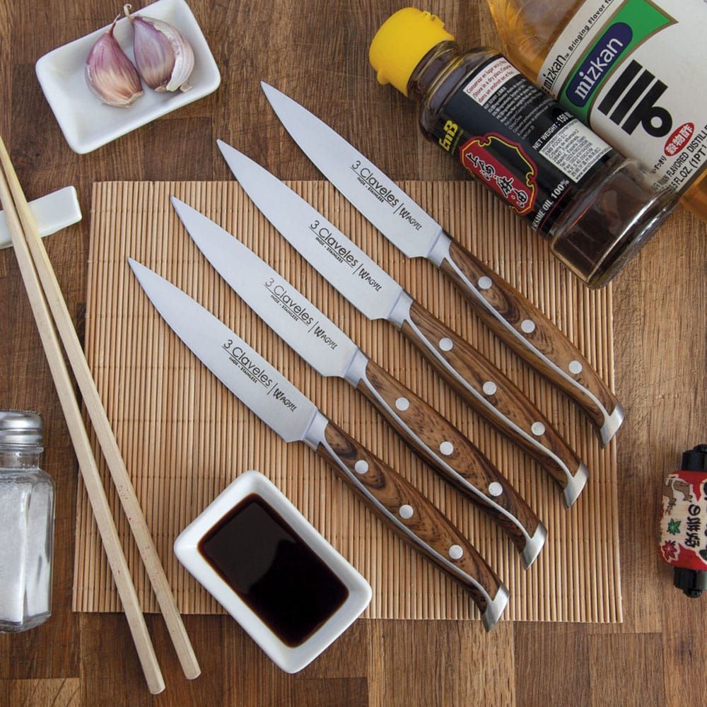 CUCHILLOS CHULETEROS WAGYU 11,5 cm, 4 uds gallery 1