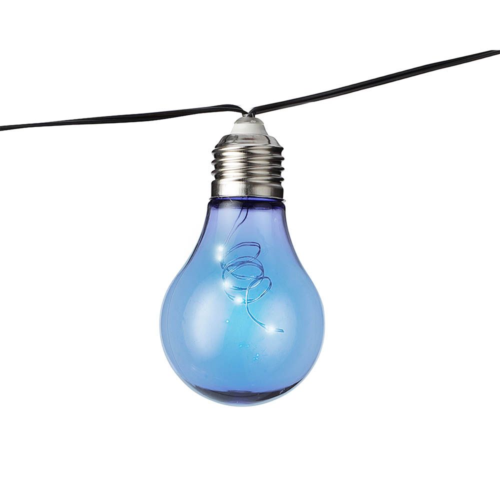 GUIRNALDA SOLAR CON BOMBILLAS DE COLORES, 2 FUNCIONES, 4,5 m gallery 0