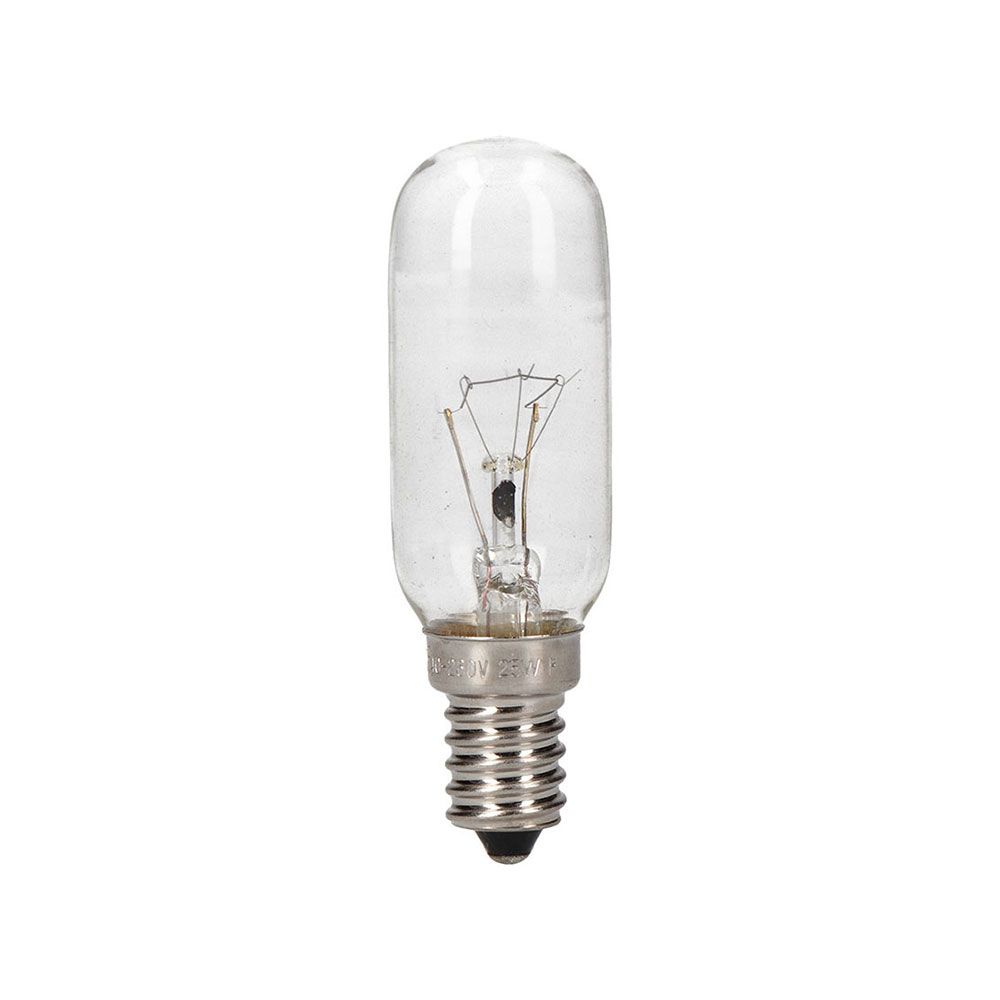 BOMBILLA INCANDESCENTE TUBULAR, E-14, 25 W, 25 x 80 mm