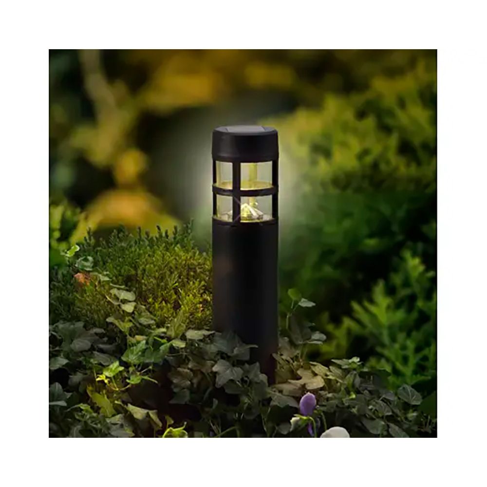 ESTACA SOLAR NEGRA 1 LED, 3 Im, FUNCIÓN FIJA, SET DE 4 uds gallery 1