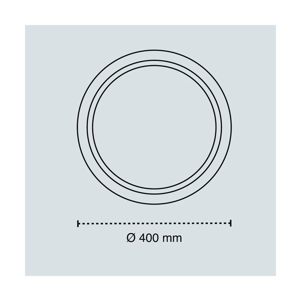 PLAFÓN LED CIRCULAR, CHARLY, 46 W, 3CCT, 5060 lm, BLANCO, Ø40 x 7 cm gallery 5
