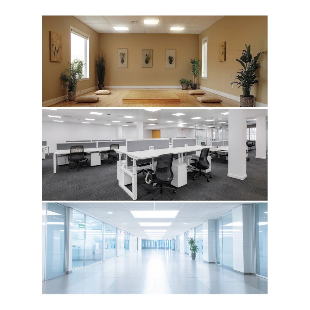 PANEL LED, 40 W, 3CCT (3000-4000-6500 K), 4800 lm, 595 x 595 x 28 mm gallery 1