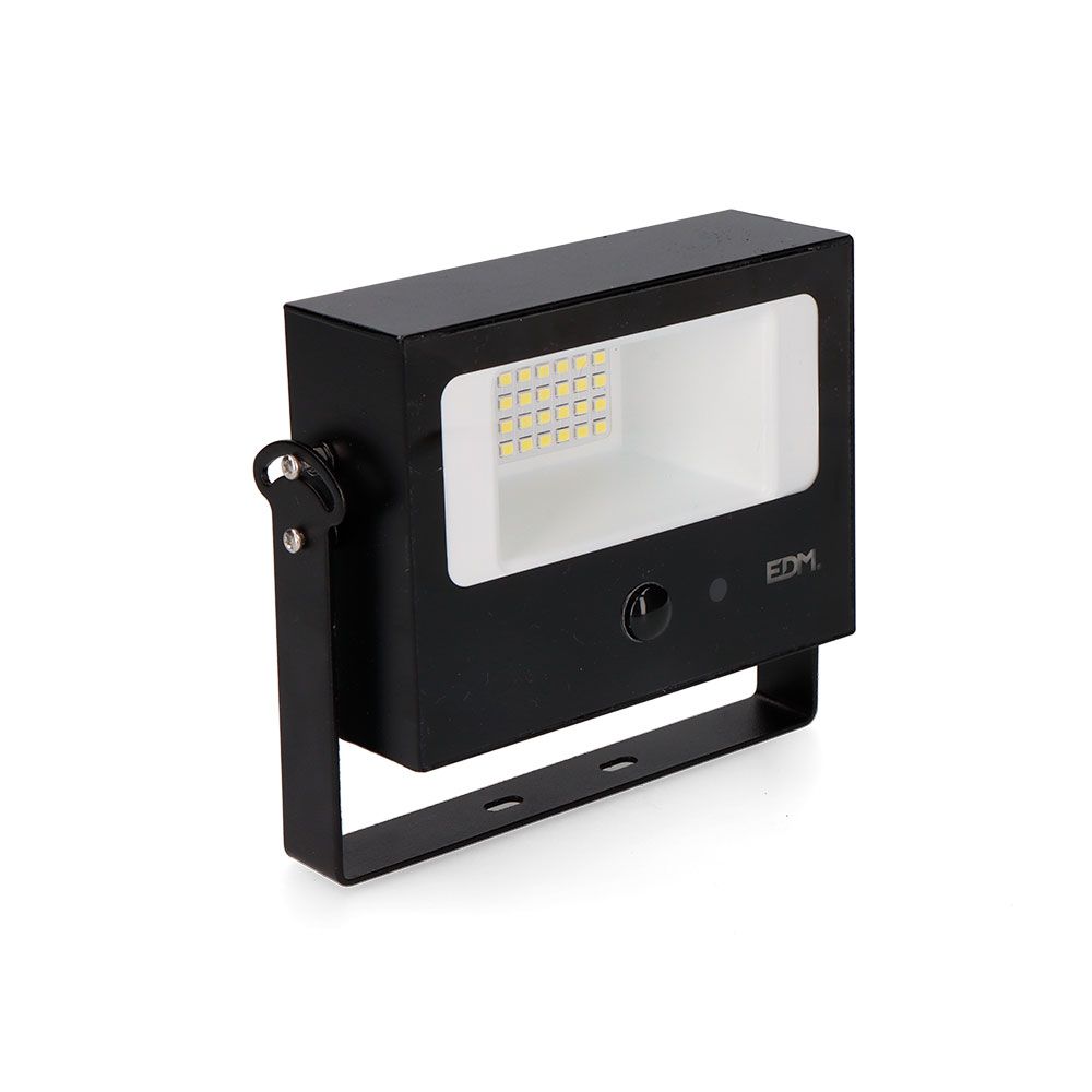 FOCO PROYECTOR SOLAR AUTO BASCULANTE, 7 W, 700 lm, 6500 K, CON SENSOR MOVIMIENTO, NEGRO gallery 2