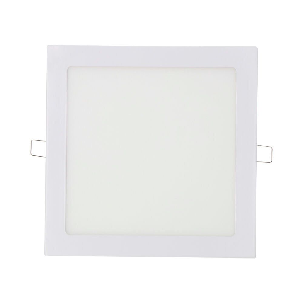 DOWNLIGHT LED EMPOTRABLE CUADRADO 20 W LUZ FRÍA 6400 K 1500 lm BLANCO 22 x 22 cm gallery 0