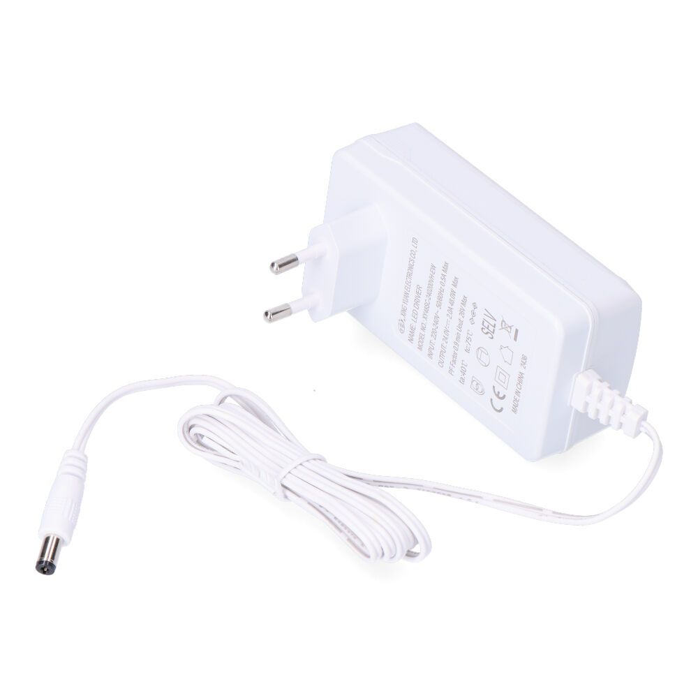 TRANSFORMADOR 220 AC A 24 VDC PARA TIRAS DE LED 31931 Y 31932