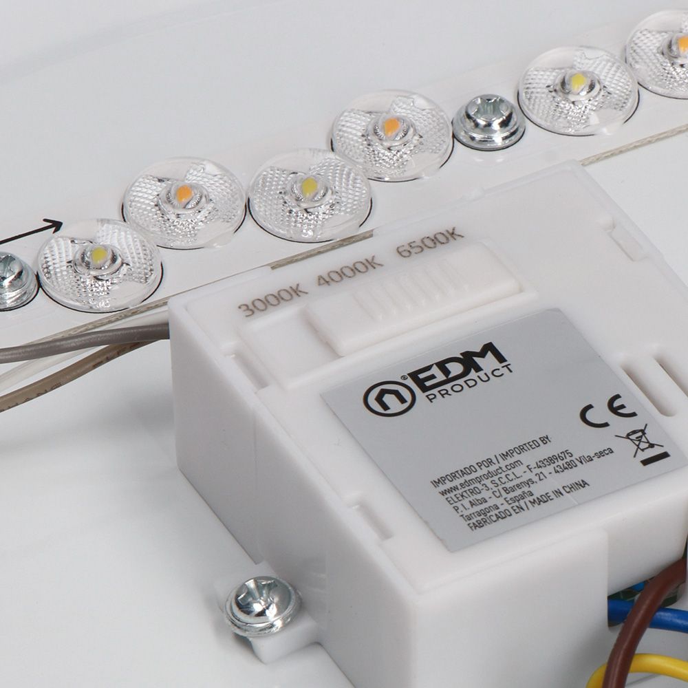 APLIQUE LED CIRCULAR DE SUPERFICIE 12 W 3CCT 1160 lm Ø26 x 6,2 cm gallery 2