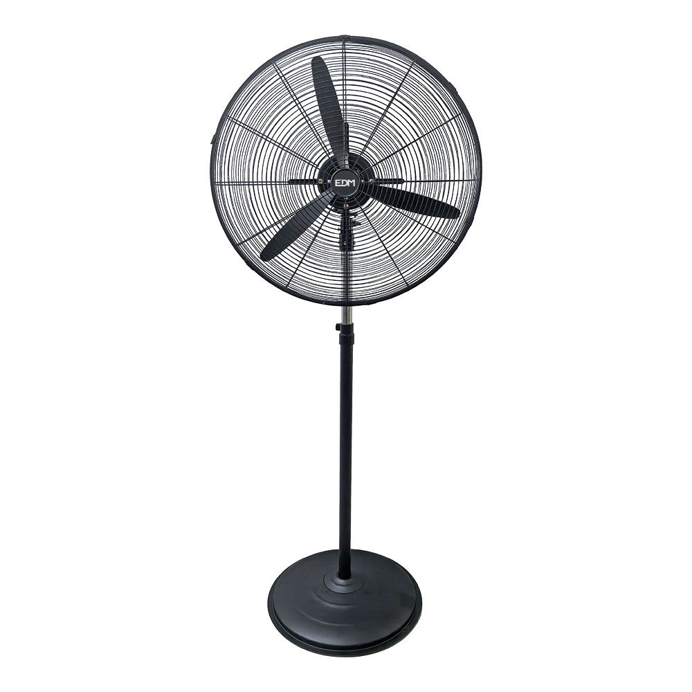 VENTILADOR INDUSTRIAL DE PIE 150 W, NEGRO, Ø60 cm