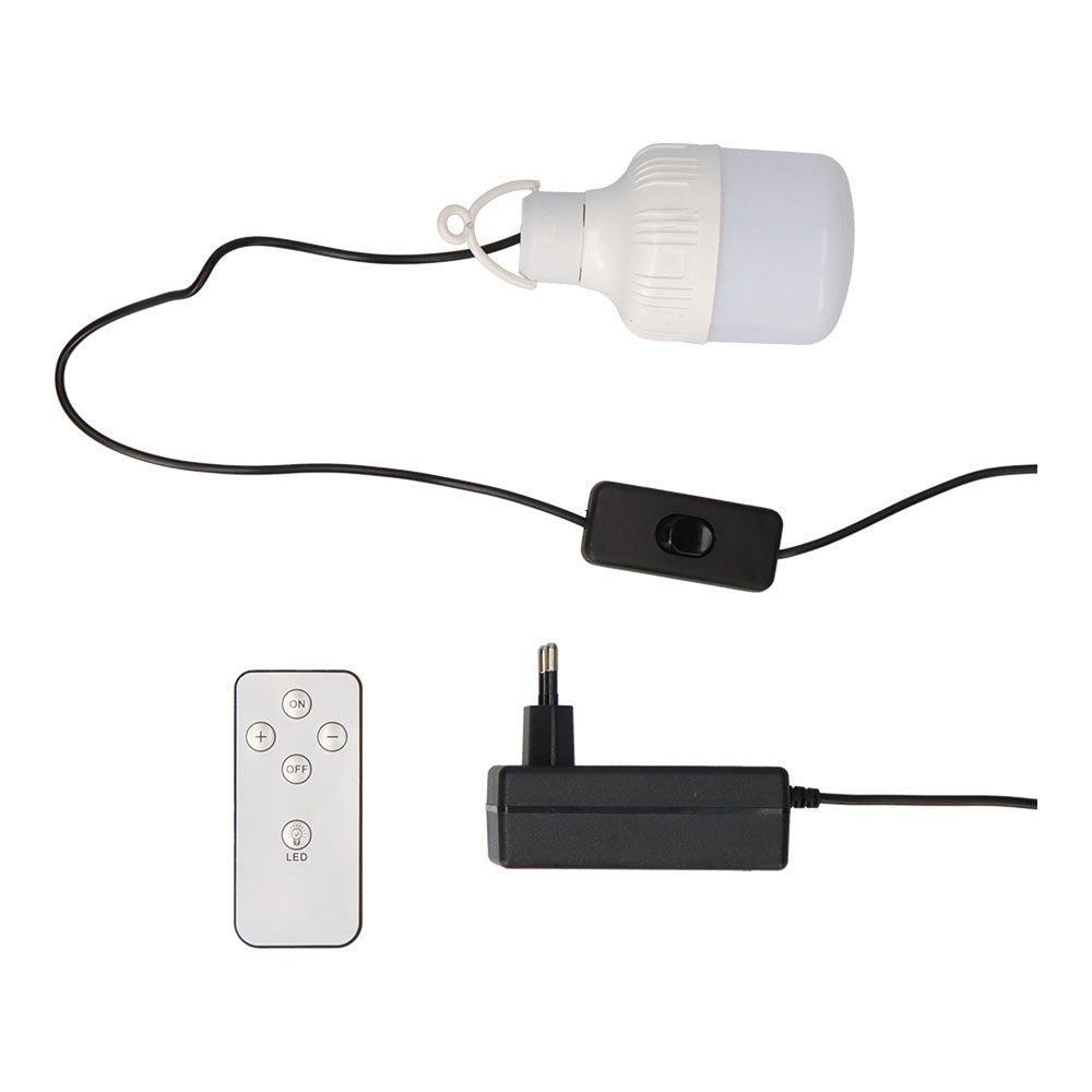 VENTILADOR DE PIE SOLAR, BLANCO POTENCIA 25 W, ASPAS Ø40 cm gallery 0