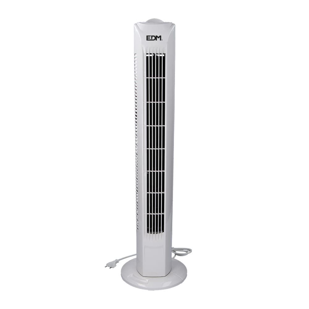 VENTILADOR DE TORRE. POTENCIA: 45 W - 60dB, BLANCO 21 x 78 cm