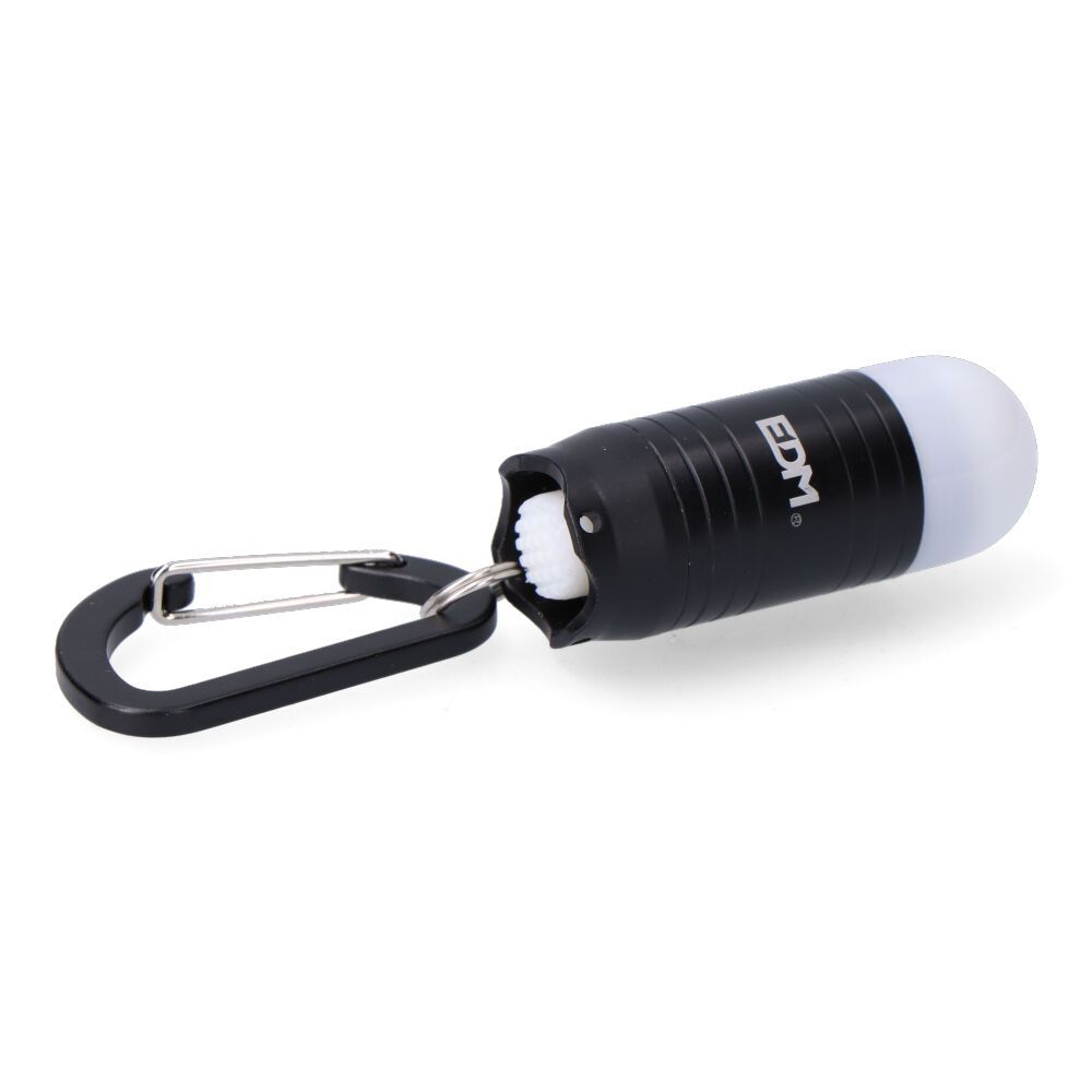 LINTERNA LED LLAVERO NANOKEY, CON MOSQUETON, 3xLR44 INCLUIDAS, COLORES SURTIDOS gallery 0