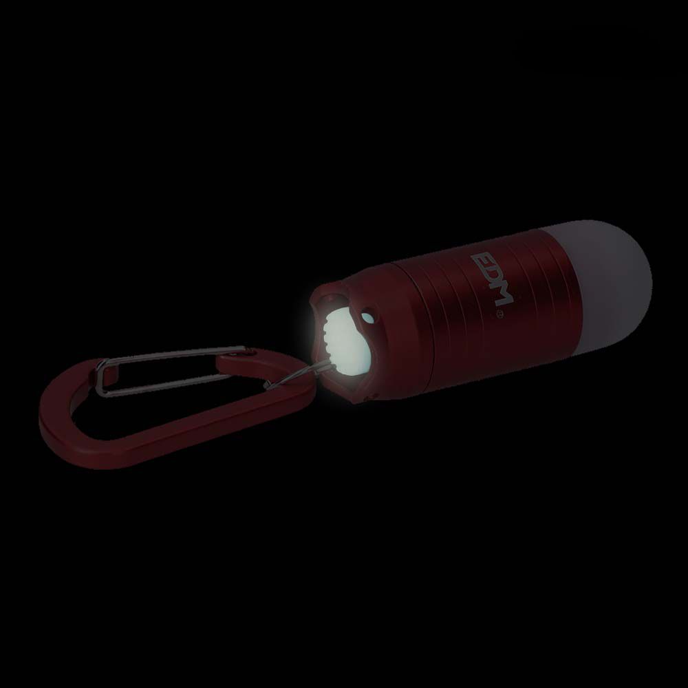 LINTERNA LED LLAVERO NANOKEY, CON MOSQUETON, 3xLR44 INCLUIDAS, COLORES SURTIDOS gallery 2