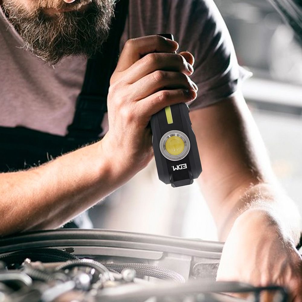 LINTERNA LED DE TRABAJO TRUE WORK COB 5 W 200lm + 200lm + SPOT SUPERIOR 50lm, RECARGABLE gallery 5