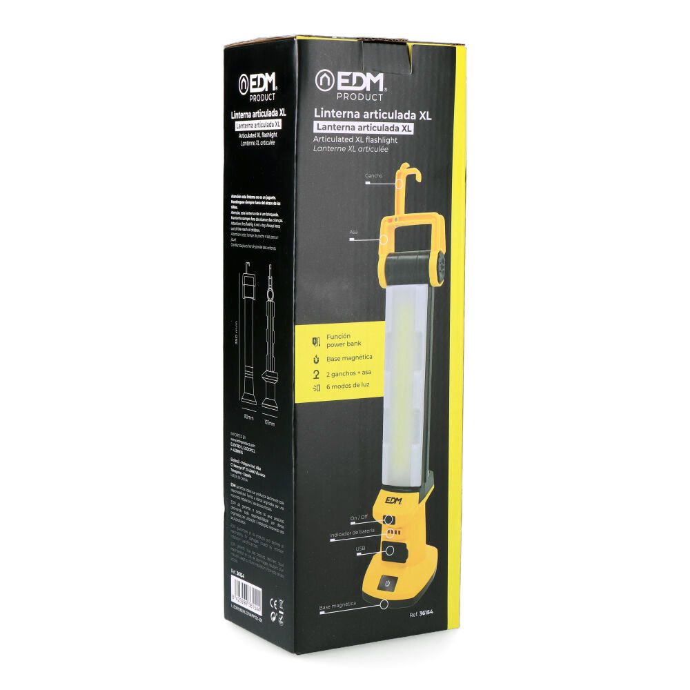 LÁMPARA ARTICULADA XL 20W 1500lm gallery 3