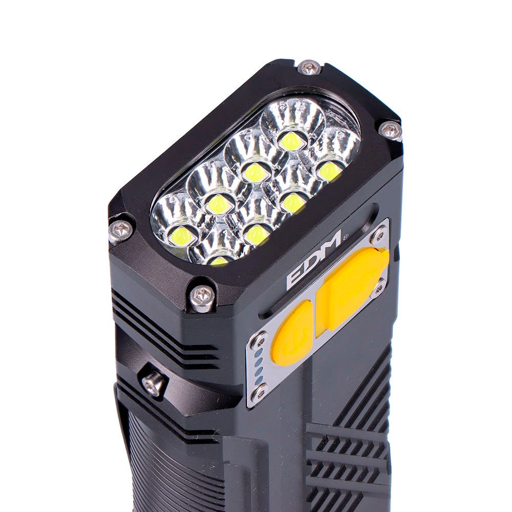 LINTERNA LED DE LARGO ALCANCE 10000 lm gallery 2