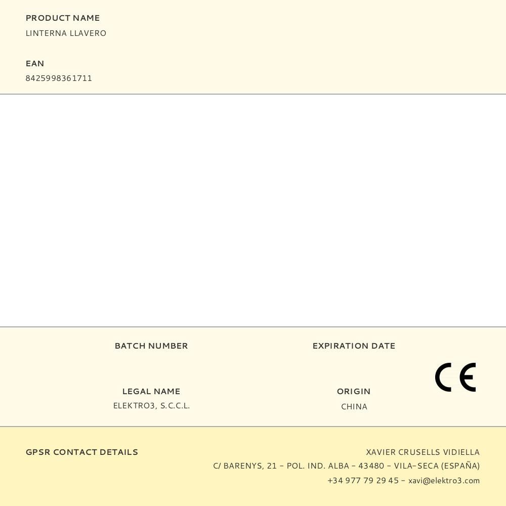 LINTERNA LLAVERO gallery 6