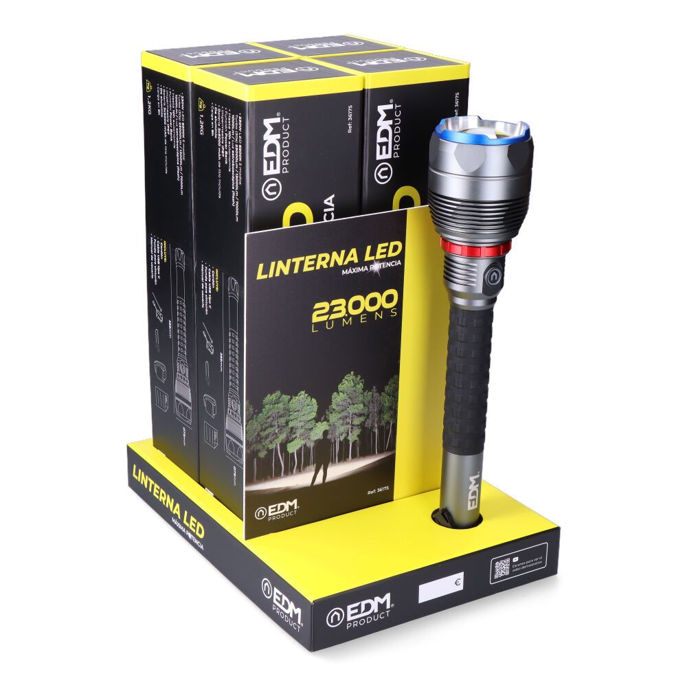 LINTERNA LED DE LARGO ALCANCE 23000 lm gallery 7