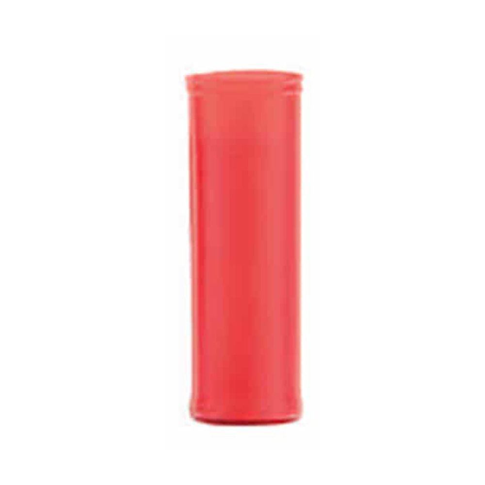 VELA PARA DIFUNTOS PLASTIFICADA ROJA Ø55x150mm