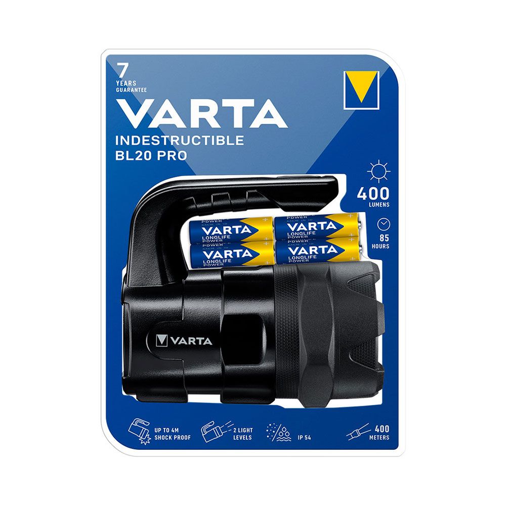 LINTERNA VARTA INDESTRUCTIBLE BL20 6W gallery 1
