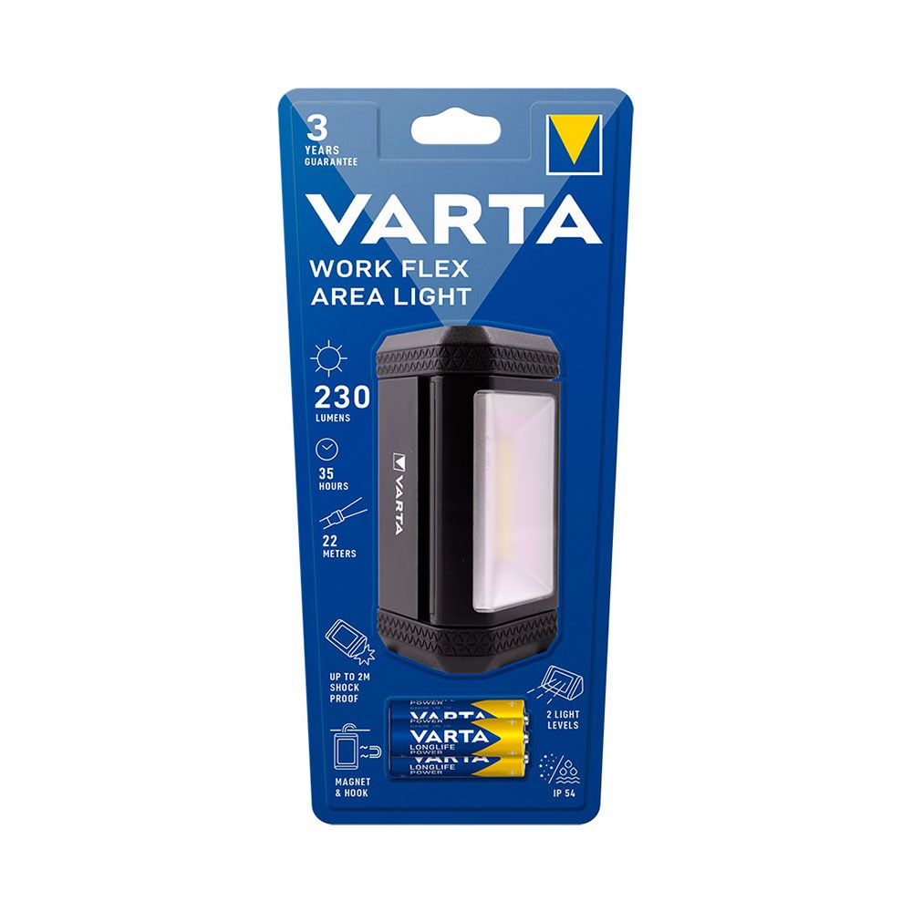 LINTERNA VARTA WORK FLEX AREA LIGHT 230 Lm gallery 0