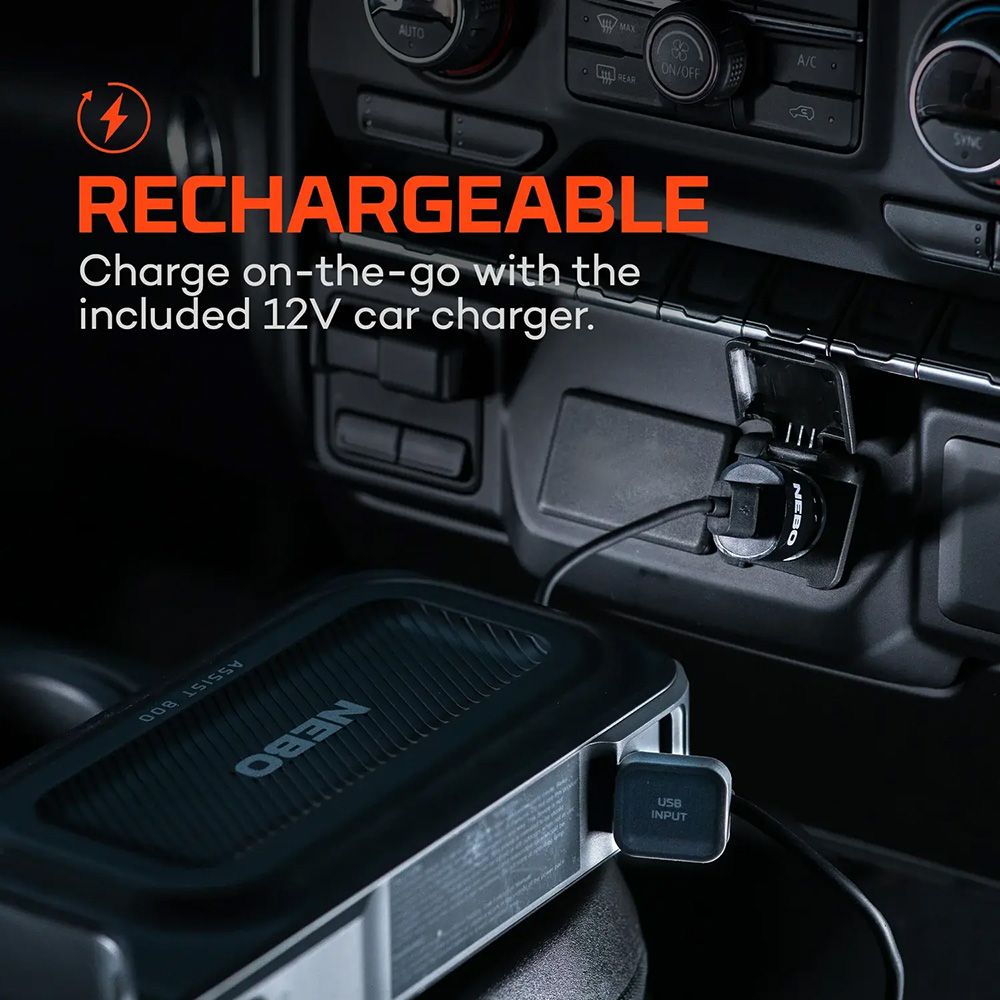 ARRANCADOR 800AMPS+POWERBANK 8100 mAh ASSIST 800 JUMP STARTER. NEBO gallery 4
