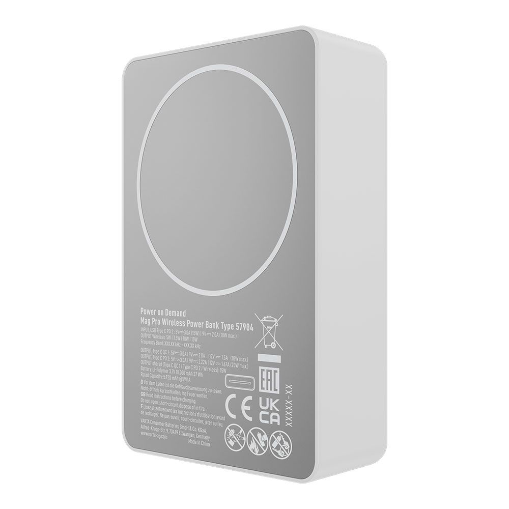 WIRELESS POWER BANK MAG PRO 10000 mAh 10 W (HASTA 18,5 W POR CABLE) gallery 2