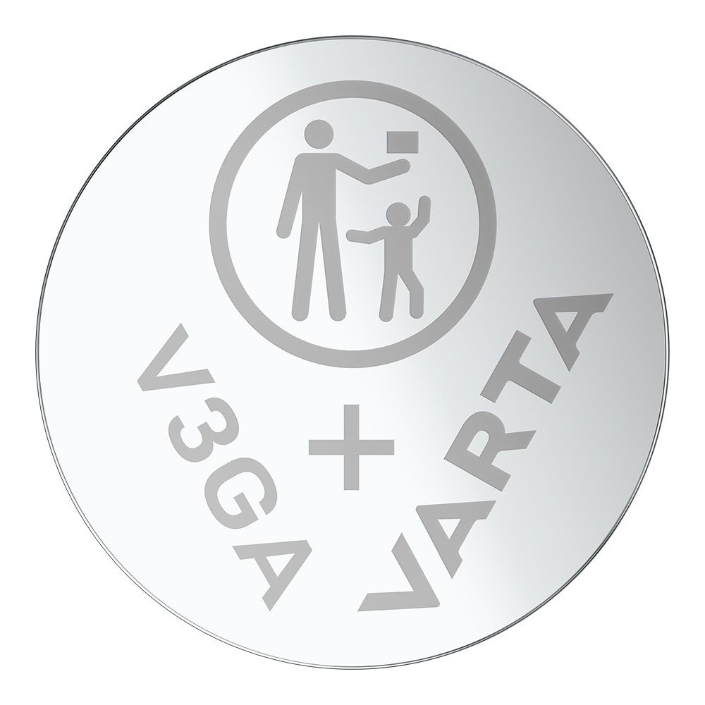 MICRO PILA DE BOTÓN ALCALINA LR41 - V3GA 1,5 V Ø7,9 x 3,6 mm BLISTER gallery 0