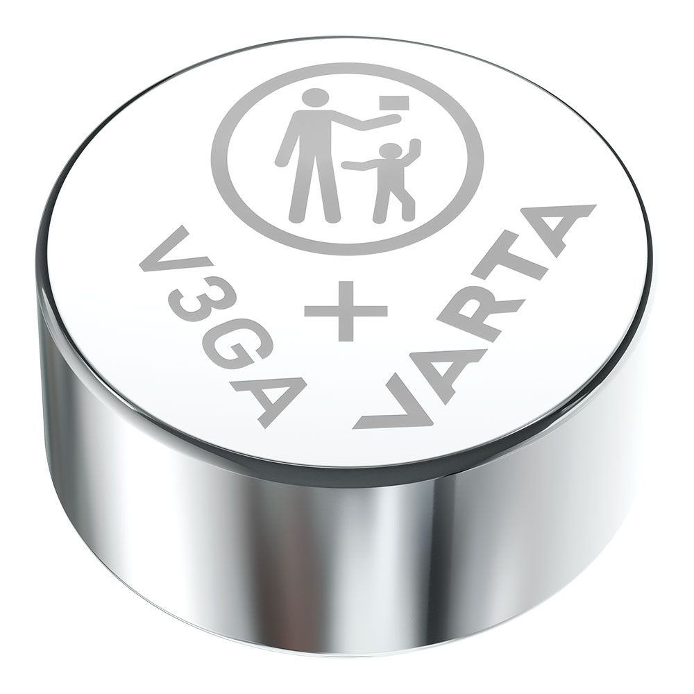 MICRO PILA DE BOTÓN ALCALINA LR41 - V3GA 1,5 V Ø7,9 x 3,6 mm BLISTER gallery 1