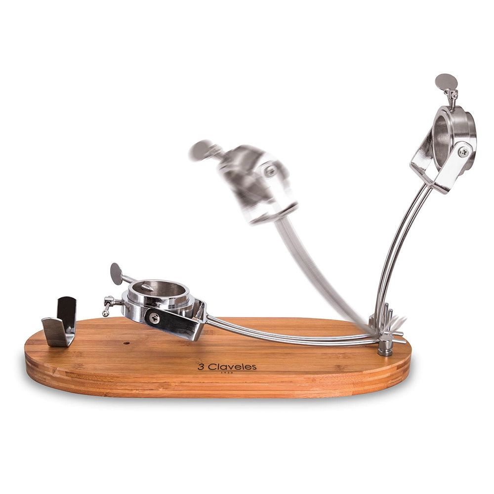 JAMONERO PLEGABLE CABEZAL GIRATORIO BASE MADERA 47 x 18,5 x 37 cm gallery 0