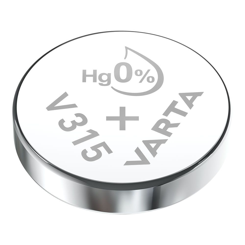 MICRO PILA DE BOTÓN SILVER SR67 - V315 1,55 V Ø7,9 x 1,68 mm WATCH BLISTER